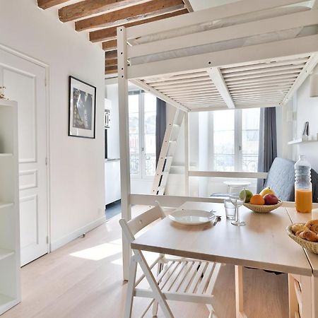 Stylish Mezzanine Studio In The Heart Of Paris 3F Екстериор снимка