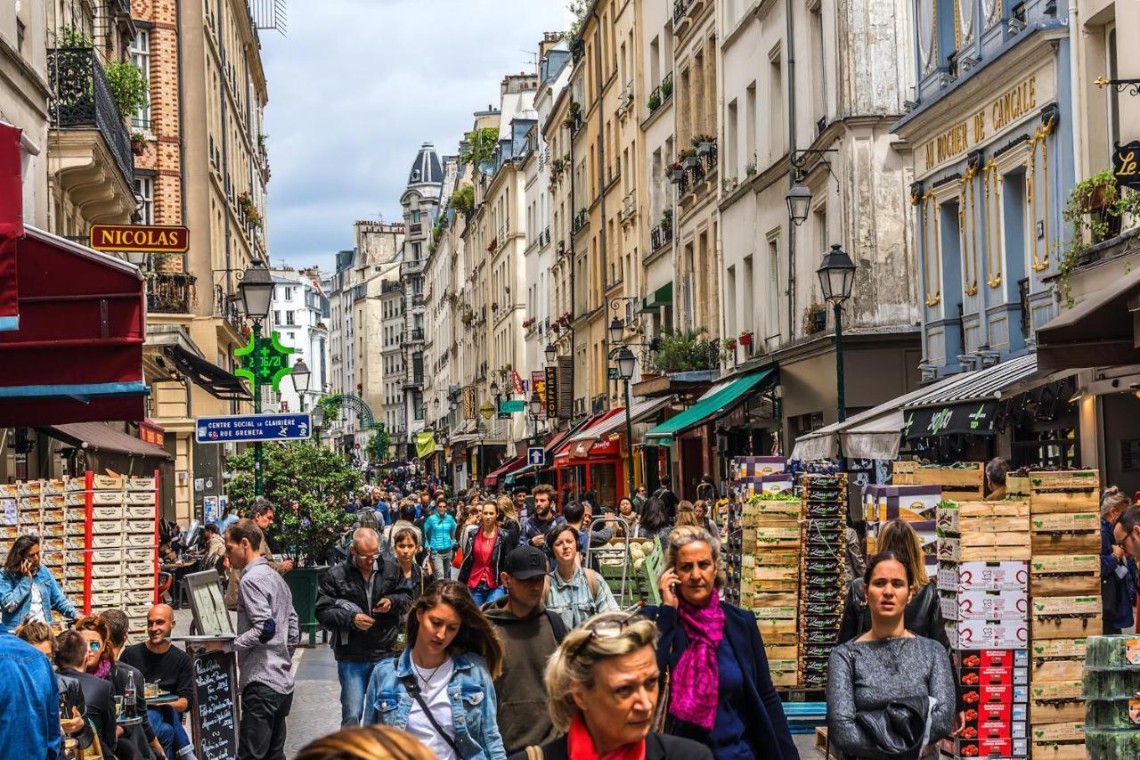 Stylish Mezzanine Studio In The Heart Of Paris 3F Екстериор снимка